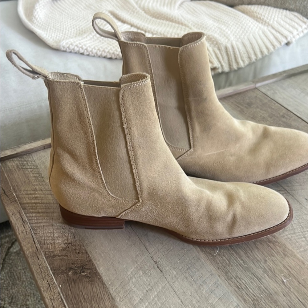 Men's Tan Chelsea Boots